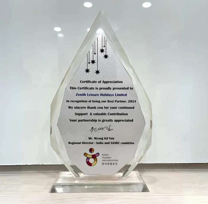 Certificate of Appreciation - Best Partner 2024